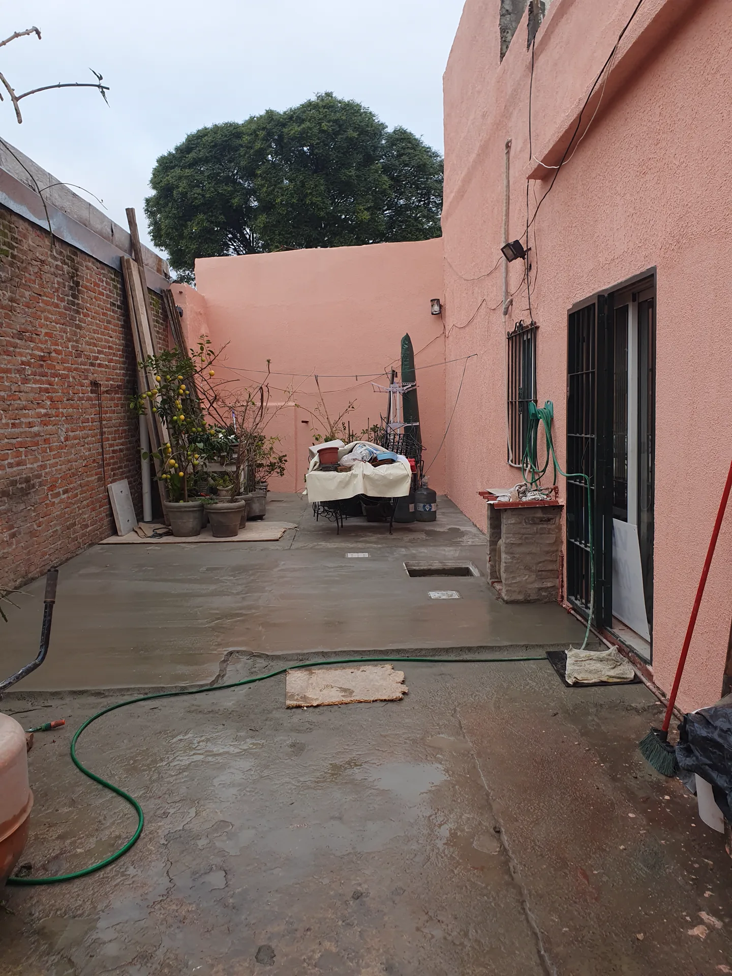 Pintura texturada en vivienda — Buceo
